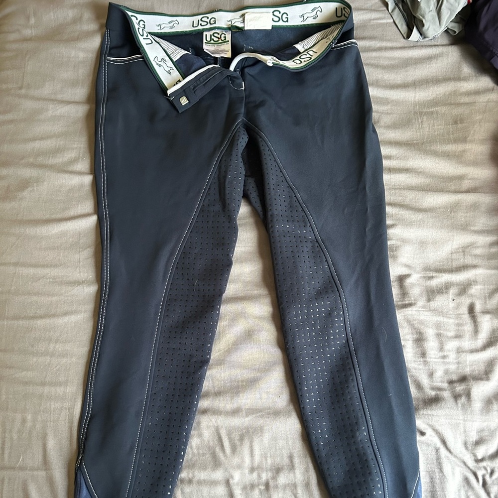 USG riding breeches 32L